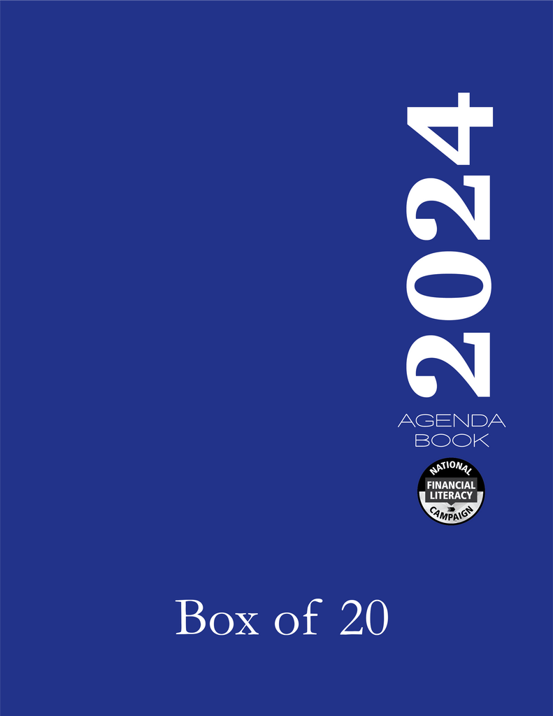2024 Agenda (Box of 20)