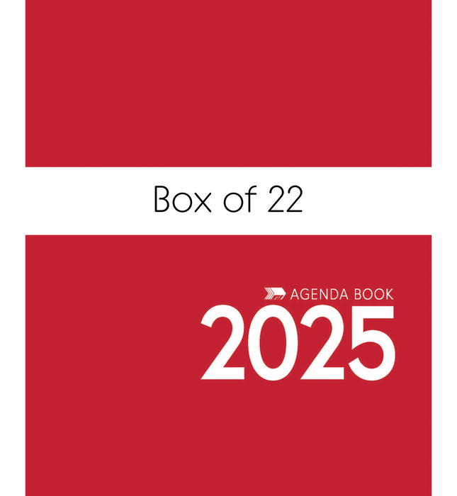 2025 Agenda (Box of 22)