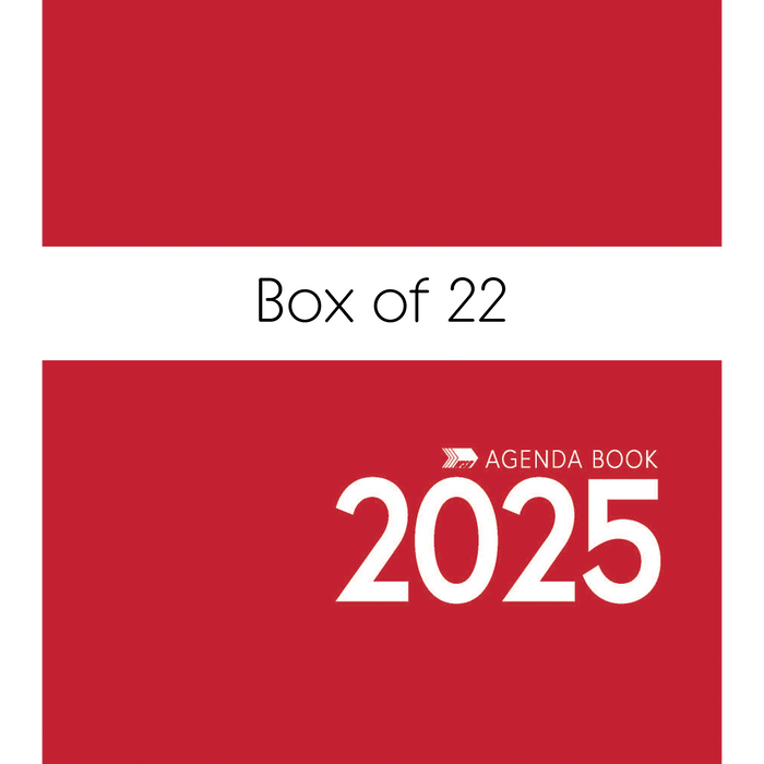 2025 Agenda (Box of 22)