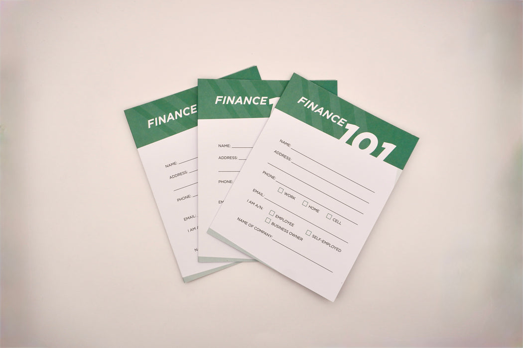 Finance 101 Survey Card 2nd Edition (50 Pack)