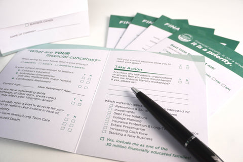 Finance 101 Survey Card 2nd Ed. (50 Pack)