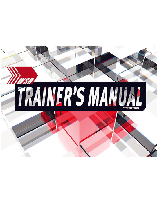 Trainer Manual (5 Pack) New*