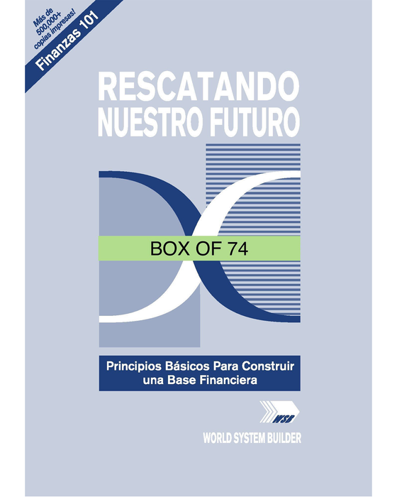 Saving Your Future Box (Spanish) - Box of 74